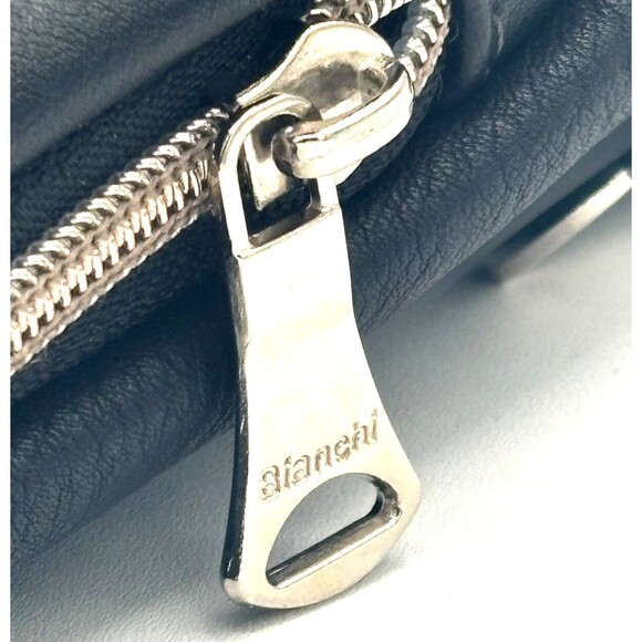 Bianchi Shoulder Bag 2Way TBPI-03 Black A4 Celeste Bicycle Crossbody Travel Bag - Picture 9 of 16